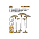 Set de chei hexagonale cu cap sferic INGCO T, 8 piese S2