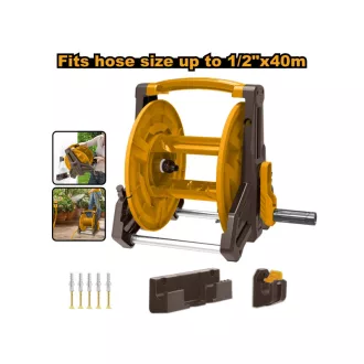INGCO Suport de furtun pe roți 1/2" 40 m