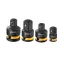 INGCO Set adaptoare pentru chei tubulare, 4 piese 1/4" <--> 3/8", 1/2" <--> 3/8"