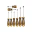INGCO Set de șurubelnițe de 8 piese magnetice CrV