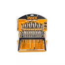Set de șurubelnițe INGCO 18 bucăți magnetice CrV