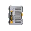 INGCO Set de șurubelnițe de precizie 32 piese magnetice CrV