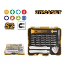 INGCO Set șurubelnițe de precizie 37 de piese