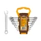 INGCO Set chei combinate 8 piese 6-19 mm CrV