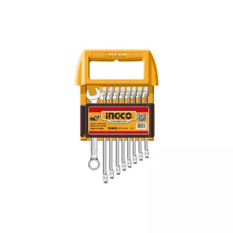 INGCO Set chei combinate 9 piese 6-19 mm CrV