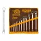 INGCO Set chei hexagonale 12 piese 6-32 mm CrV