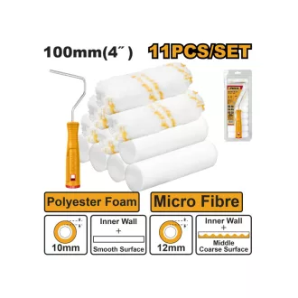 INGCO Set role de vopsit 11 piese 100 x 6 mm