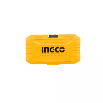 INGCO Set chei tubulare 20 de piese 1/4" 4-14 mm CrV