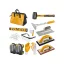 INGCO Set de placare 11 piese