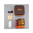 INGCO Laser încrucișat cu acumulator 0-35 m 5,2 Ah cu laser verde și telecomandă