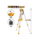INGCO Treipied pentru laser 1,2 m 1/4" 5/8"