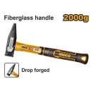 INGCO Ciocan de lăcătuș 2000 g cu mâner de fibră de sticlă