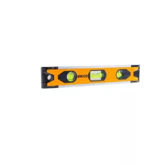 INGCO Nivelă mini 225 mm cu 3 bule magnetice