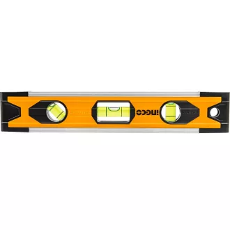 INGCO Nivelă mini 225 mm cu 3 bule magnetice