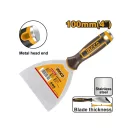 INGCO Șpaclu 100 mm inox cu mâner moale
