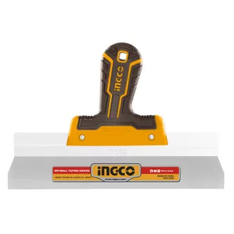 INGCO Spatulă de perete 300 mm din inox cu mâner moale