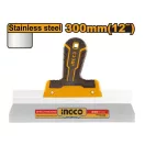 INGCO Spatulă de perete 300 mm din inox cu mâner moale