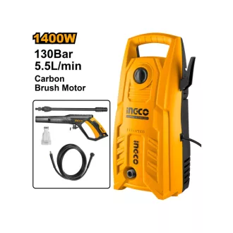   INGCO Mașină de spălat cu presiune înaltă 130 bar 1400 W