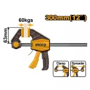 INGCO Clema rapidă cu o mână 300 x 63 mm