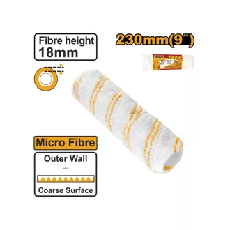   INGCO Role de vopsit microfibră 230 x 18 mm pentru coadă cu coș