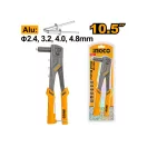 INGCO Clește manual pentru nituri pop 2,4-4,8 mm 260 mm
