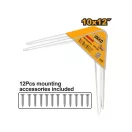 INGCO Suport pentru raft 250 x 300 mm (2 buc)