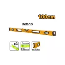 INGCO Nivel cu bulă, 1000 mm, 3 libele