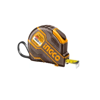   INGCO Ruletă de măsurat 10 m x 25 mm, cu înveliș de cauciuc
