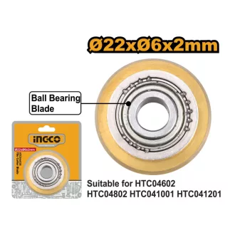 INGCO Roată de tăiat gresie 22 x 6 x 2 mm cu rulment