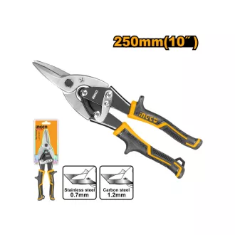 INGCO Foarfecă pentru tăiat tabla dreaptă 250 mm
