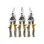 INGCO Set foarfece pentru tăiat tablă, 3 piese, 250 mm