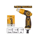 INGCO Pistol de irigare cu jet reglabil și insert metalic