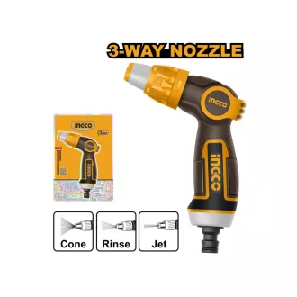 INGCO Pistol de irigare cu jet reglabil și insert metalic