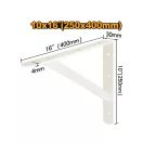 INGCO Suport de raft 250 x 400 mm reforțat
