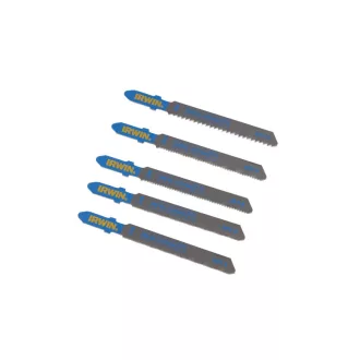   IRWIN Set de lame pentru fierăstrău pendular cu 5 piese, prindere tip T, pentru metal HSS