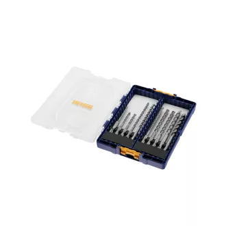   IRWIN Set de burghie pentru rocă 10 piese cu două tăișuri SDS-Plus (5-12 mm)