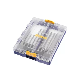   IRWIN Set de burghie pentru rocă 10 piese cu două tăișuri SDS-Plus (5-12 mm)