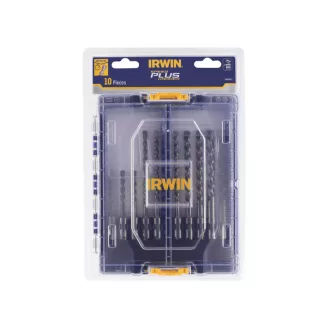   IRWIN Set de burghie pentru rocă 10 piese cu două tăișuri SDS-Plus (5-12 mm)