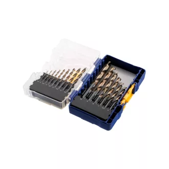   IRWIN Set burghie elicoidale 15 piese HSS PRO cilindrice (1,5-10 mm)