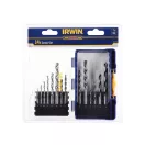 IRWIN Set de burghie elicoidale 14 piese HSS PRO cilindrice