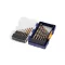 IRWIN Set burghie în spirală 15 piese Cobalt cilindric (1,5-10 mm)