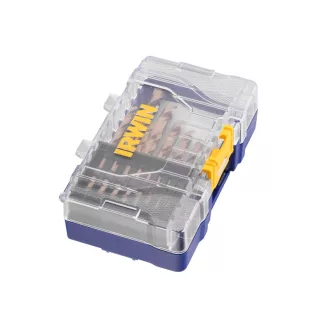   IRWIN Set burghie în spirală 15 piese Cobalt cilindric (1,5-10 mm)