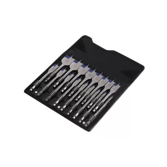   IRWIN Set de burghie plate pentru lemn 17 piese bit Blue Groove 4x