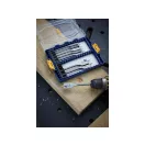 IRWIN Set de burghie plate pentru lemn 17 piese bit Blue Groove 4x