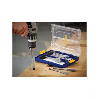   IRWIN Set de burghie pentru lemn 8 piese bit Blue Groove 4x (12-32 mm)