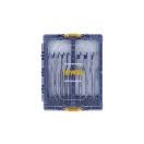 IRWIN Set de burghii plate pentru lemn 8 piese Blue Groove 4x (12 - 32 mm)