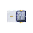 IRWIN Set de burghii plate pentru lemn 8 piese Blue Groove 4x (12 - 32 mm)