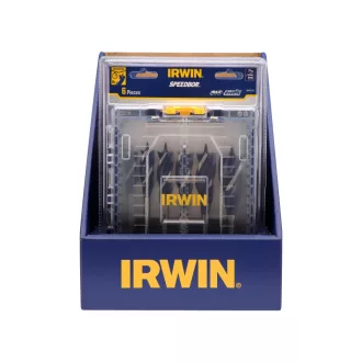  IRWIN Set de burghie plate pentru lemn de 6 piese Blue Groove 6x (16-32 mm)