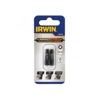 IRWIN Impact Pro Bit vârf Allen 5 x 25 mm (2 buc)