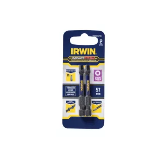 Vârf IRWIN Impact Pro Bit SQ3 x 57 mm (2 buc)